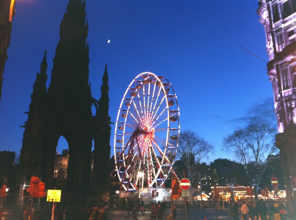 Edinburgh Winter Wonderland - 1st picture in revamped blog